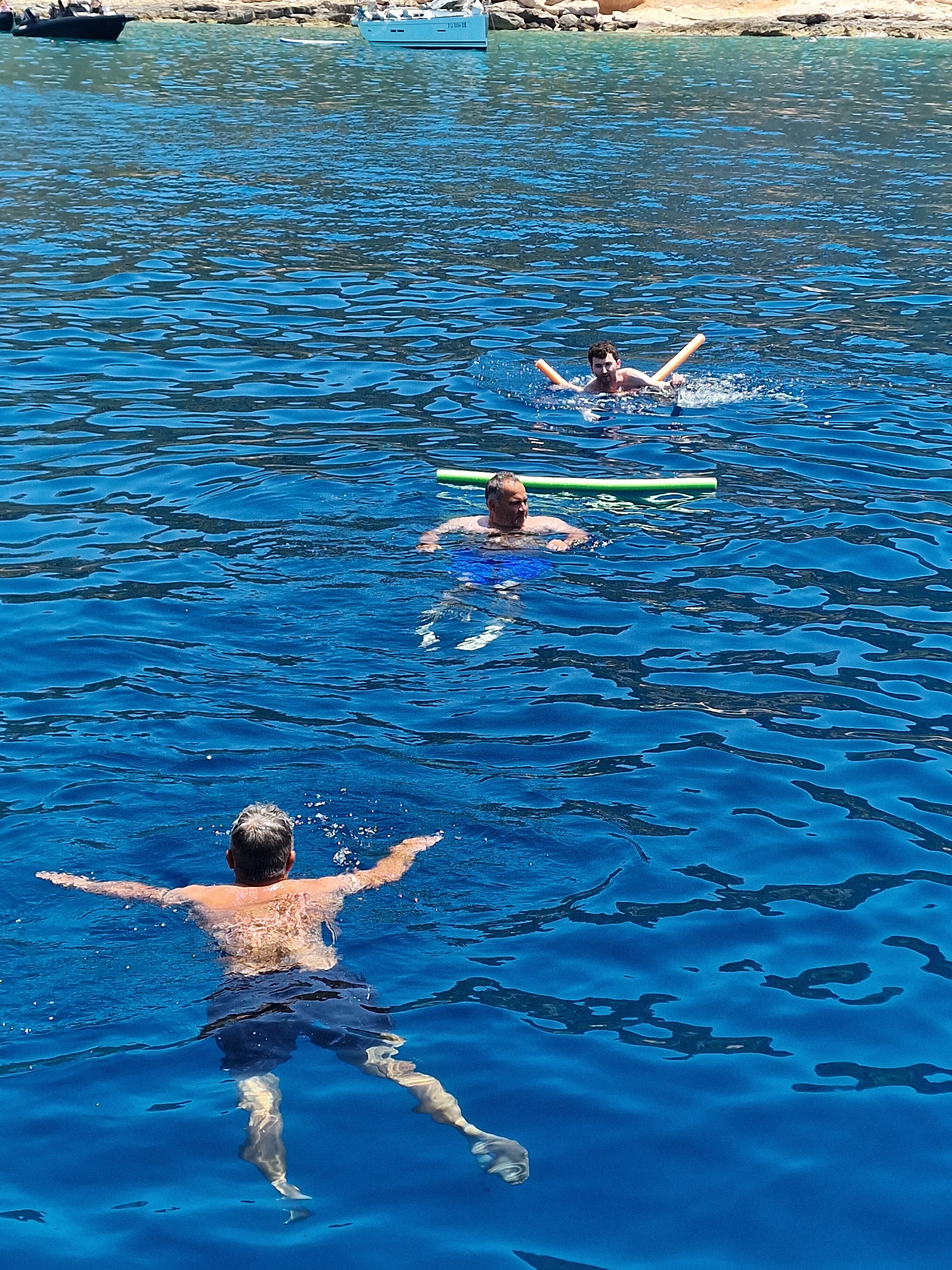 Sailing through the Saronic Gulf