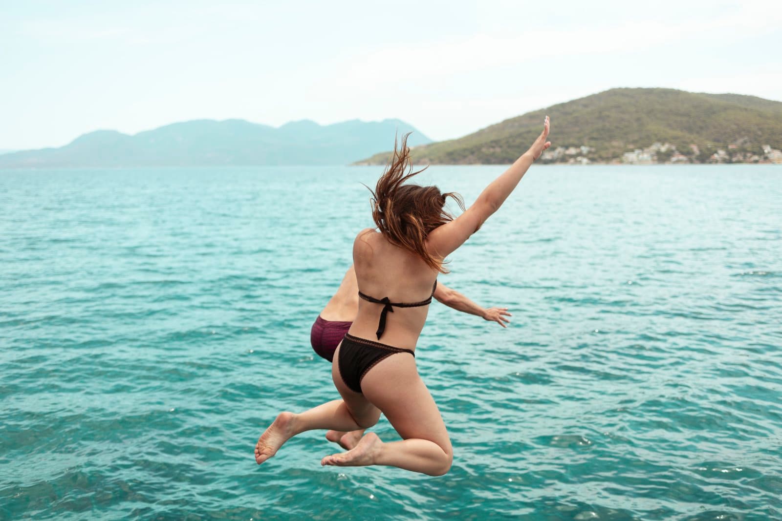 Island scenery from the deck