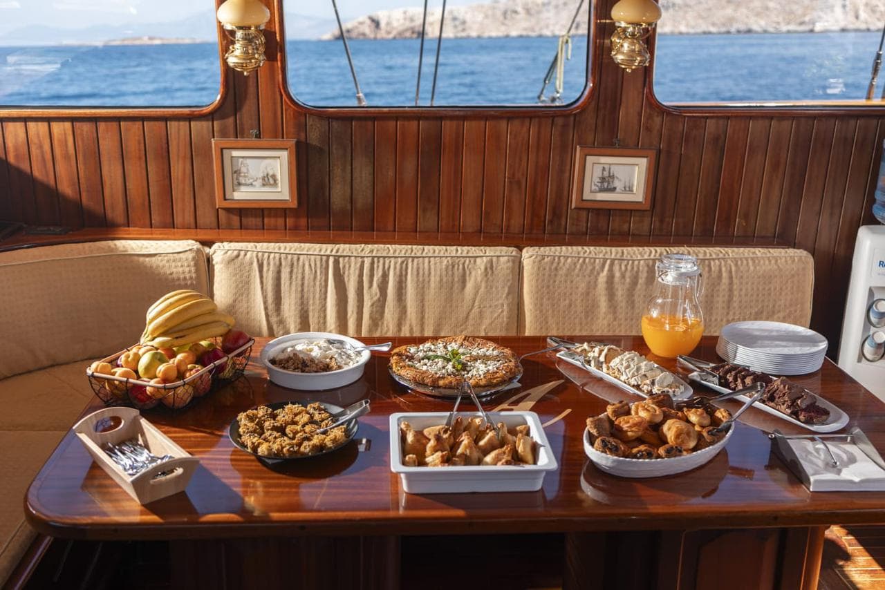 Saronic Gulf cruise views