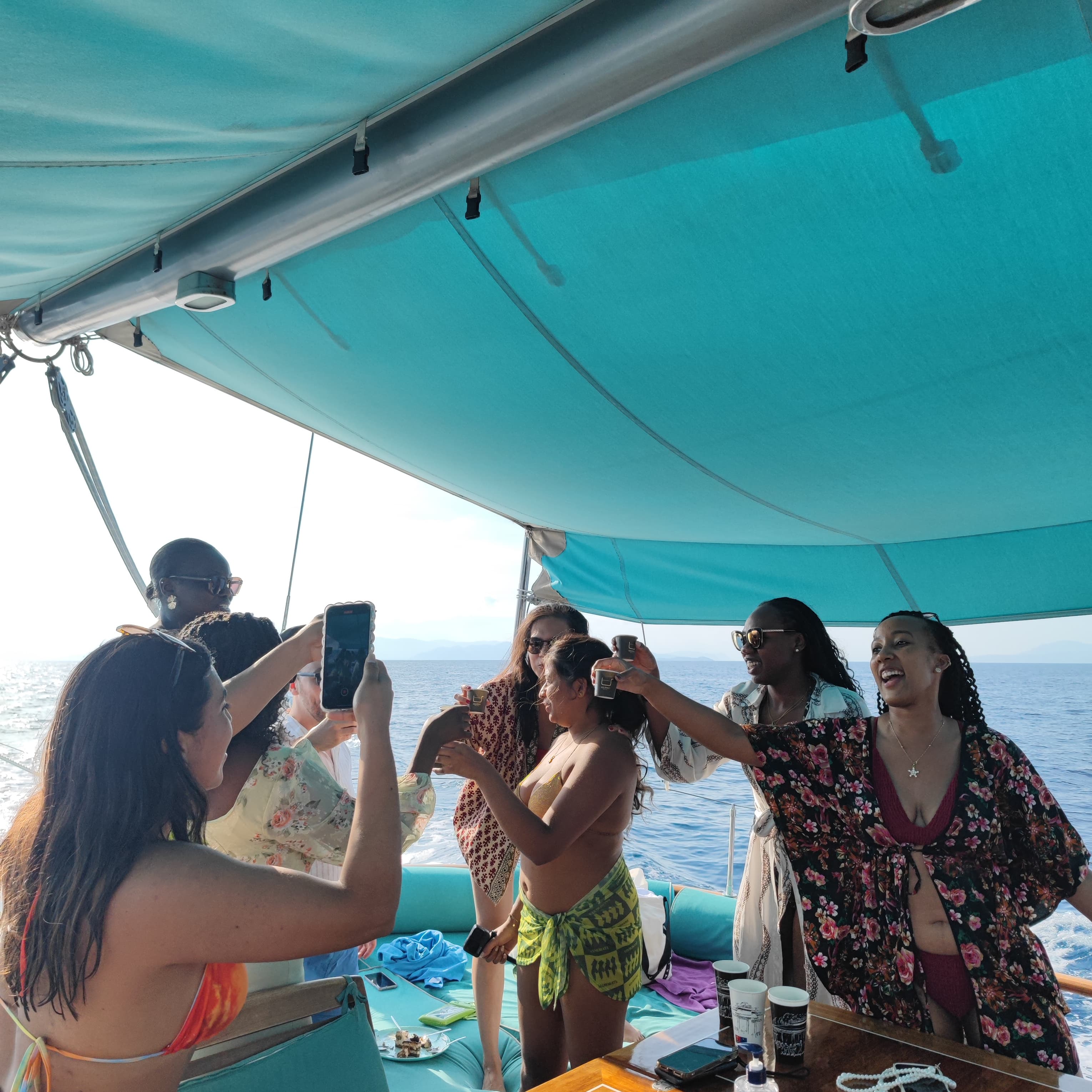 Group moments on deck