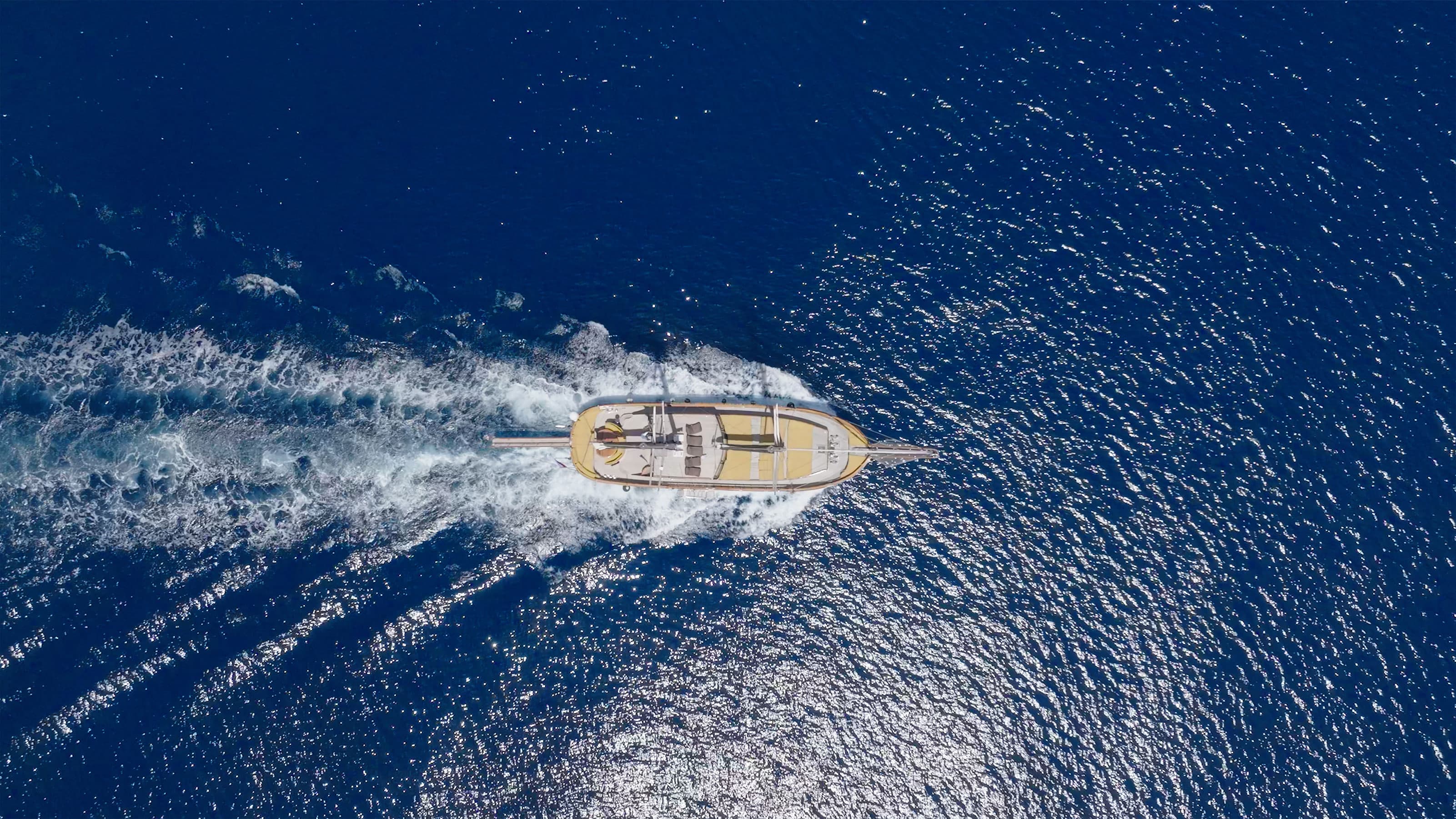 Traditional Greek motor yachts
